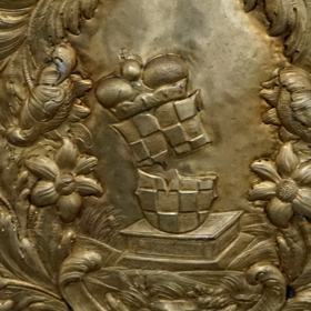 fragment sarkofagu Jerzego IV Wilhelma legnickiego - symbol końca rodu