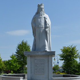 pomnik króla Kazimierza III Wielkiego w Kowalu