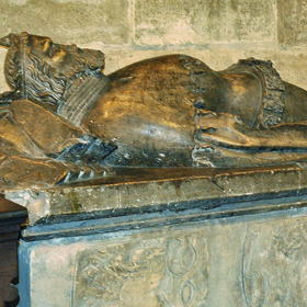 nagrobek króla Przemysła II Ottokara († 26 VIII 1278)