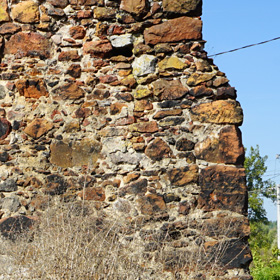 relikt XV-wiecznego muru