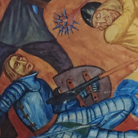 śmierć księcia Jana ziębickiego w bitwie pod Starym Wielisławiem