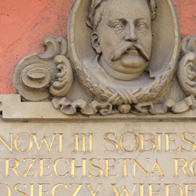 tablica pamiątkowa w Gdańsku poświęcona zwycięstwu wiedeńskiemu króla Jana III Sobieskiego
