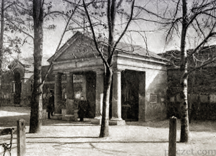 dawne mauzoleum Grabowskich - fotografia z końca XIX w.