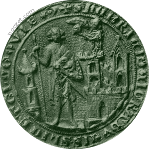 pieczęć piesza (1302-3)