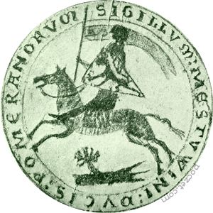 pieczęć konna (1272-74)