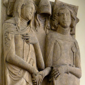 Henryk I jaworski i jego żona Agnieszka