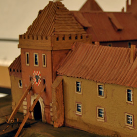 model zamku