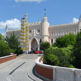 fasada zachodnia zamku