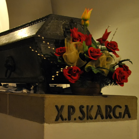 grobowiec Piotra Skargi - kaznodziei nadwornego króla Zygmunta III Wazy