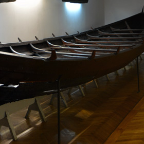 wiosłowa łódź bojowa z II połowy XII wieku z Gdańska-Oruni