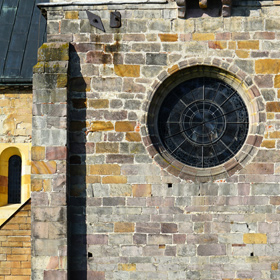 fasada wschodnia kościoła - prezbiterium