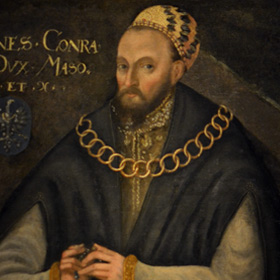 portret księcia Konrada III Rudego