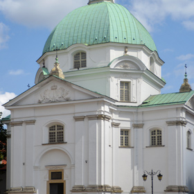kościół Św. Kazimierza (sakramentek) na rynku Nowego Miasta