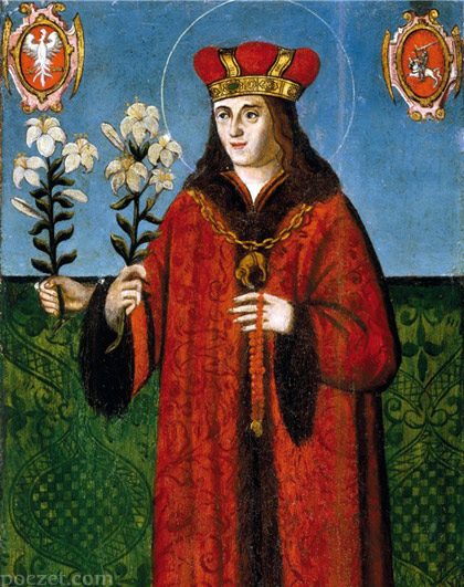 Św. Kazimierz - portret z katedry wileńskiej