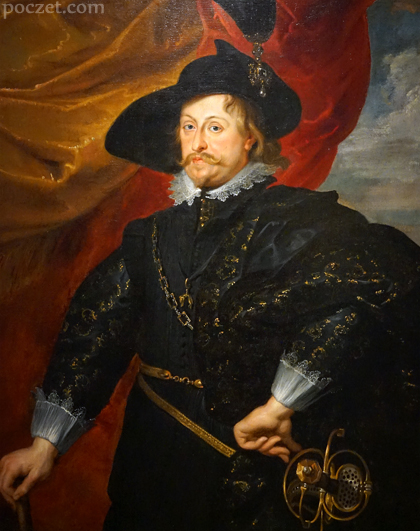 Władysław IV - portret pochodzący z warsztatu Petera Paula Rubensa