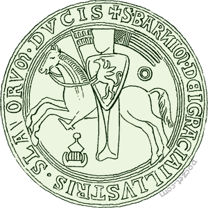 pieczęć konna (1235-66)