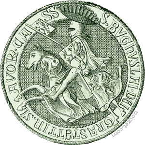 pieczęć konna (1339-54)