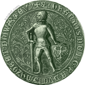 pieczęć piesza (1379-1429)