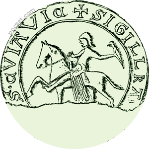 pieczęć konna (1242)