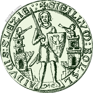 pieczęć piesza (1242-45)