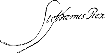 podpis Stefana Batorego
